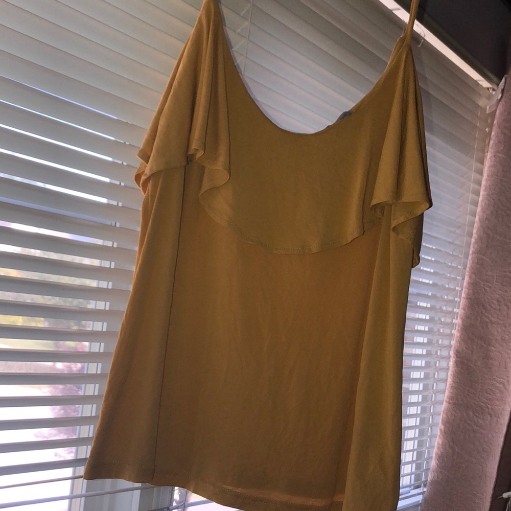 A yellow top